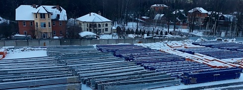 ФРОНТАЛЬНЫЕ СТЕЛЛАЖИ БУ СТЕЛКОН ВЫСОТА 10 МЕТРОВ
